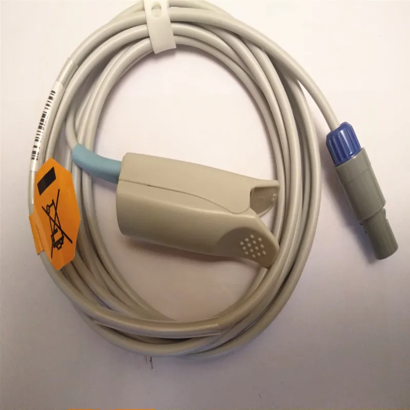 10 шт./лот совместим с датчиком Mindray Spo2 MEC1000/PM7000/8000 зонд для взрослых клипсой