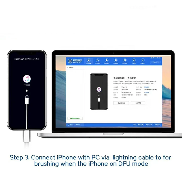 Цифровой тестер JC U2 быстрое устройство для обнаружения дефектов iPhone 5s 6P 6s 7 8P Xs Max