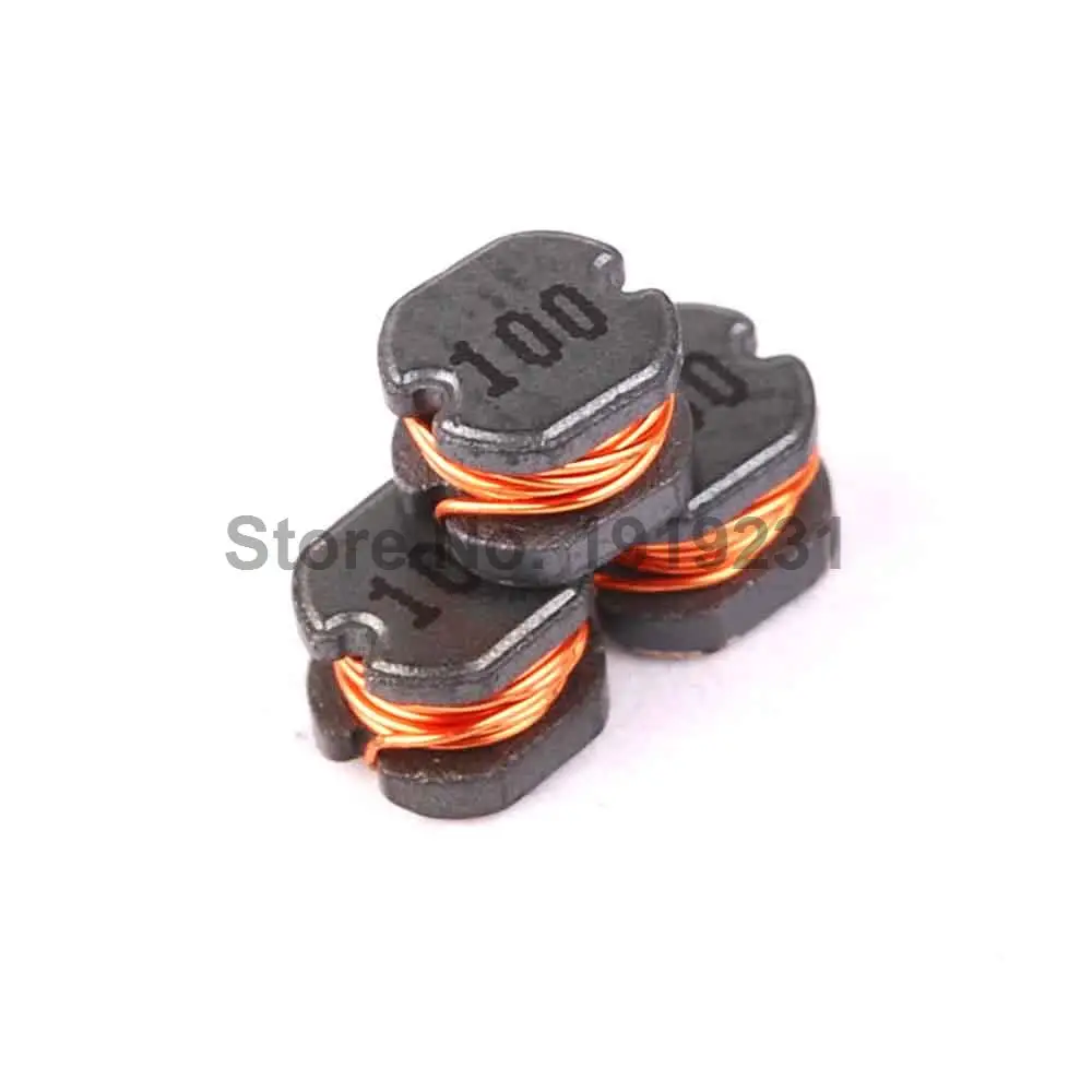 50 шт. CD43 10 мкГн (100) SMD силовой индуктор 4*4*3 мм|power inductor|smd power inductorpower smd inductor |
