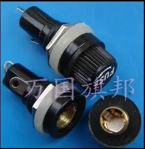 10A/250V AC Suitable for:5*20mm fuse holder Install diameter: 11.5 MM 10A/250V AC Suitable for:5*20mm fuse holder Install diameter: 11.5 MM