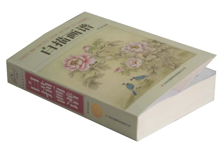 Китайская книга рисование линий для начинающих китайская птица цветок ландшафт