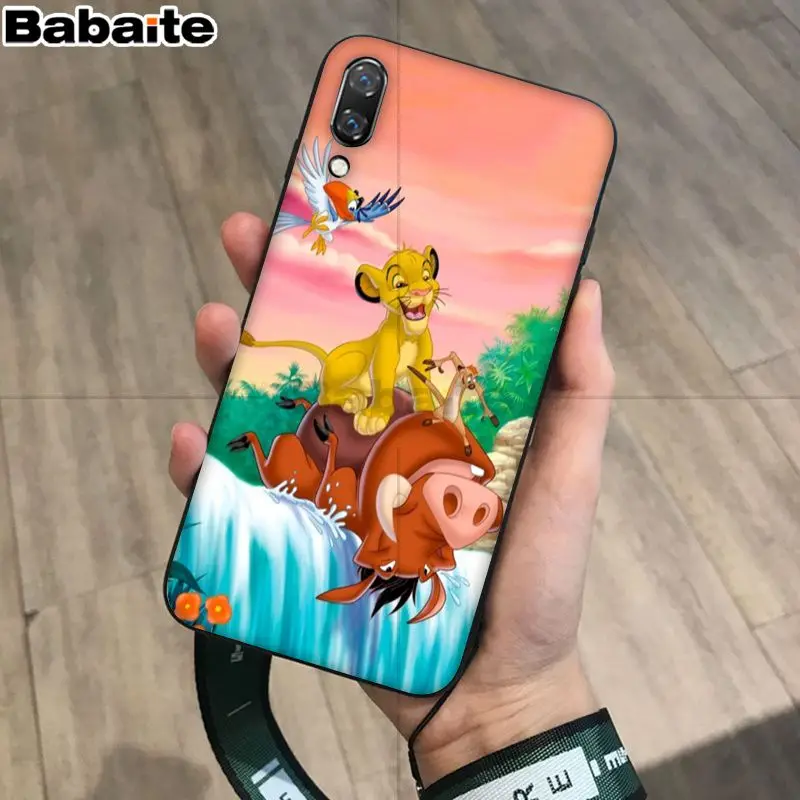 Babaite Король Лев Coque Shell чехол для телефона huawei P10 Plus Lite P20 Pro Mate20 Pro Mate10 Lite P30 Pro Чехол