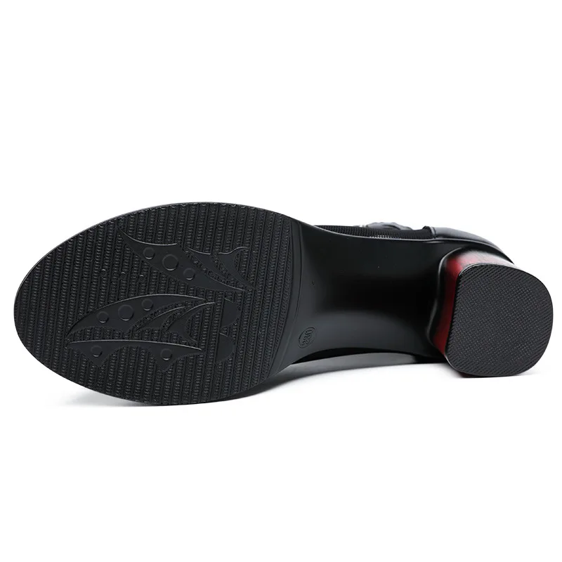 Женские сандалии гладиаторы OUKAHUI на высоком каблуке пикантные босоножки из