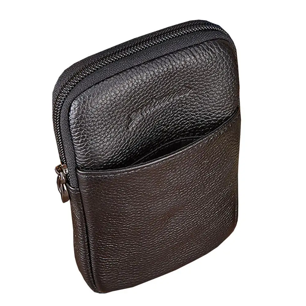 Мужская поясная сумка из крокодиловой кожи Винтажная сумочка на бедро кожух