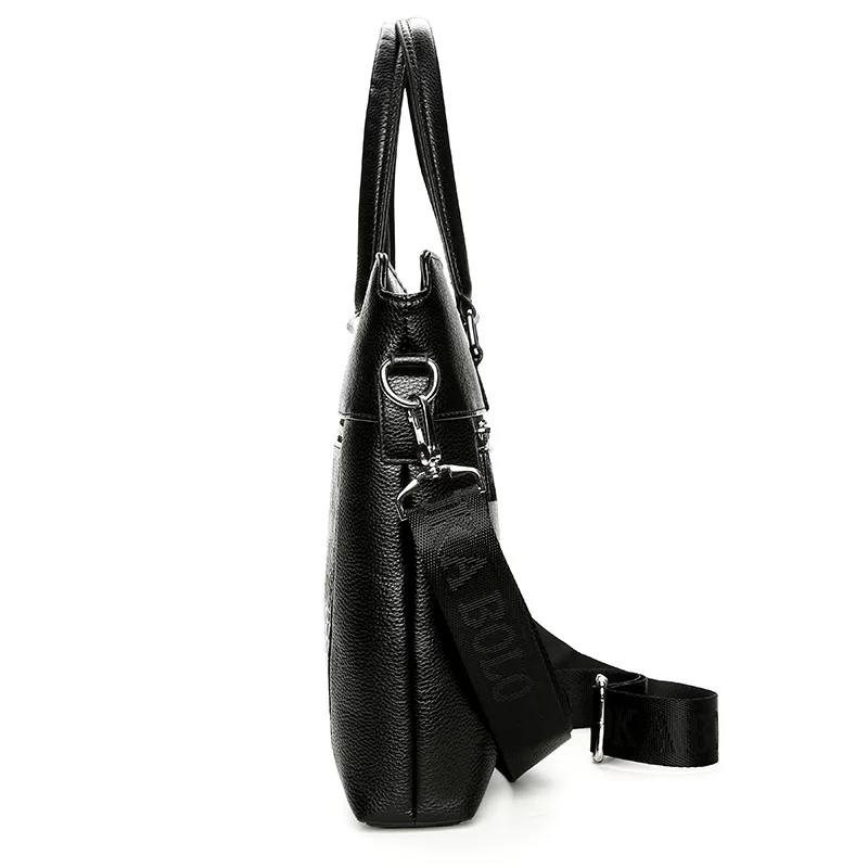 FEIDIKABOLO роскошные черные сумки мужские мессенджеры из искусственной кожи