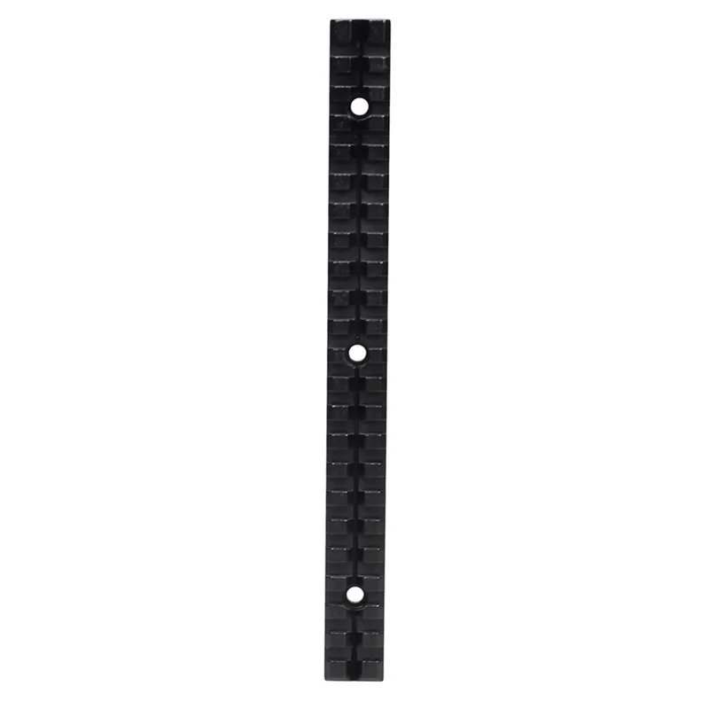 Tactical 230mm Picatinny Rail Adapter 22 Slot 3 hole Mount Base for 20mm Scope Mounting System Picatinny Accessories Hunting