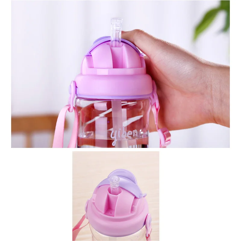 Disney Tritian BPA бесплатно 620 мл прямой напиток бутылка для воды Enfant Микки Пластик Drinkware
