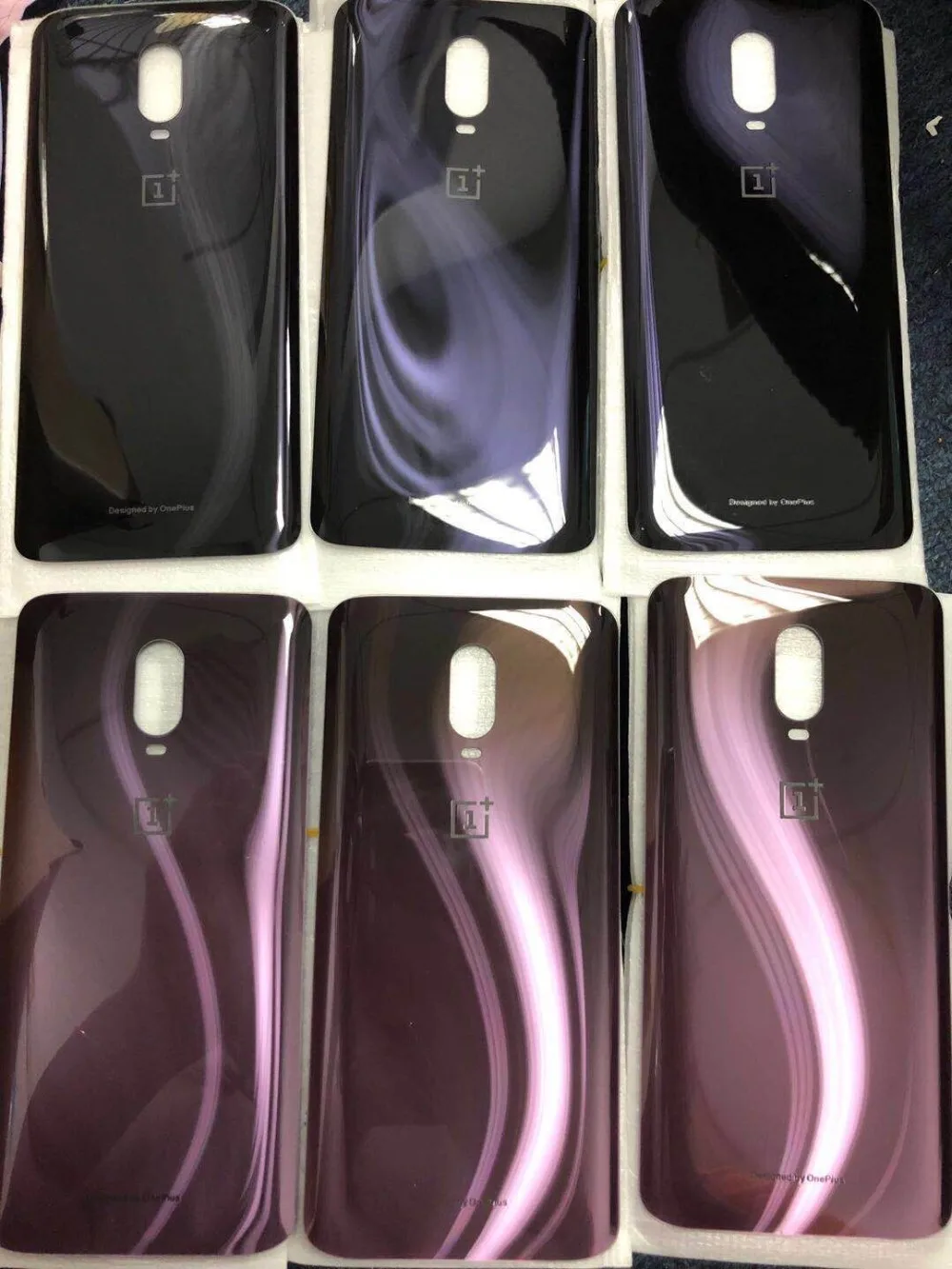 Новое OEM заднее стекло для oneplus 7 pro крышка батареи стекло Корпус Задняя Дверь Замена для oneplus 6T заднее стекло