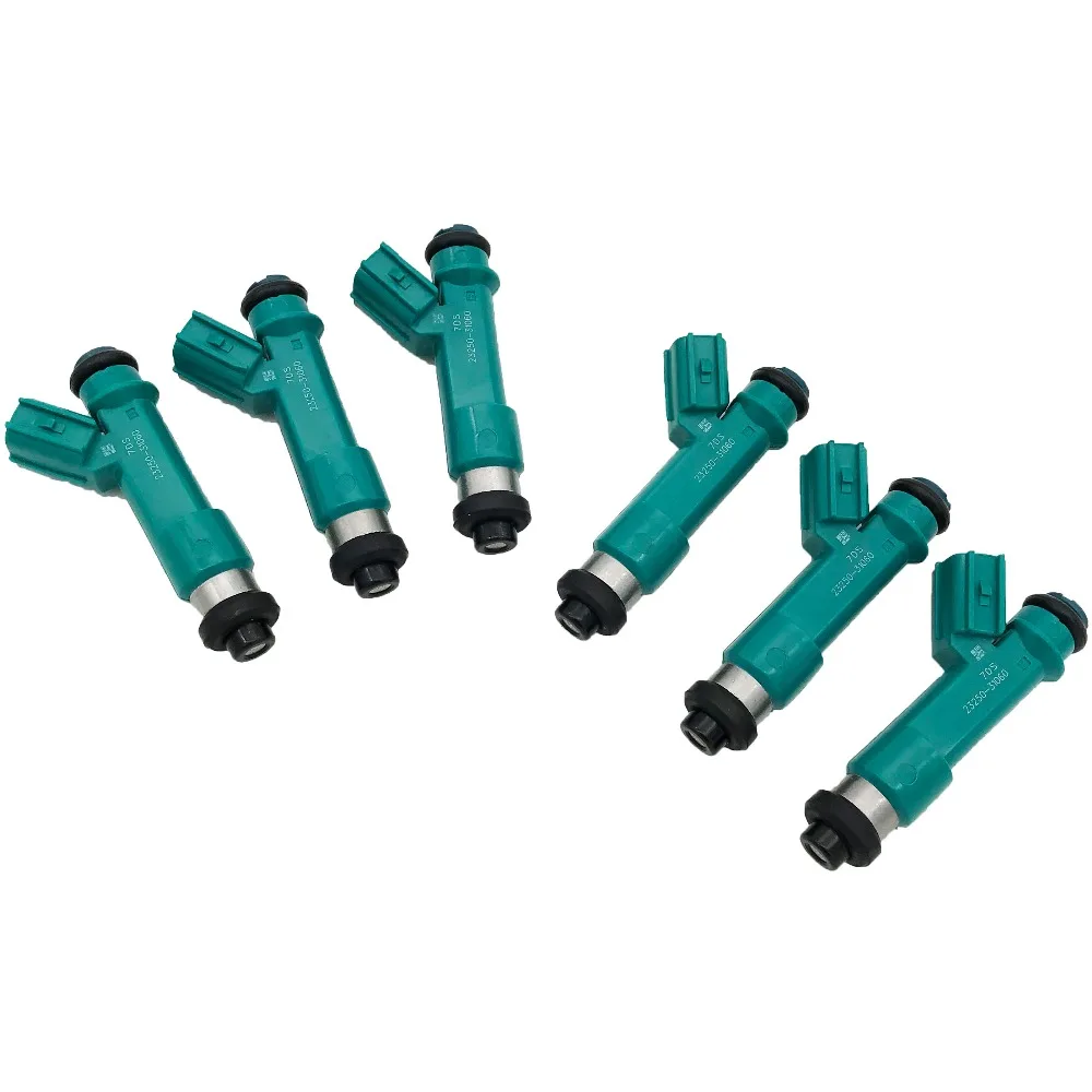 6 шт. новый оригинальный OEM:23250-31060 23209-39075 Топливный инжектор совместимый с Toyota 4runner