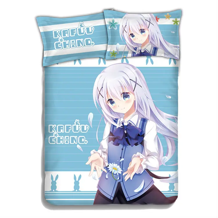 Hobby Express Is the Order Rabbit Japanese Bed Blanket or Duvet Cover with Two Pillow Cases ADP-CP151233 | Дом и сад