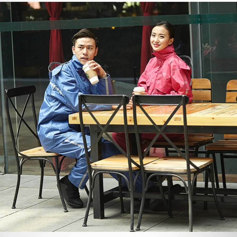 Уличный мотоциклетный дождевик костюм для мужчин походов водонепроницаемый Capa