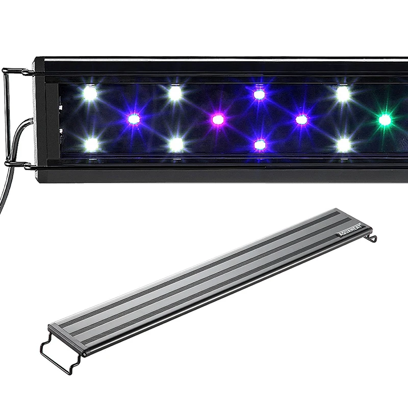 Полноспектральное светодиодное освещение для аквариума супер яркий RGB LED с