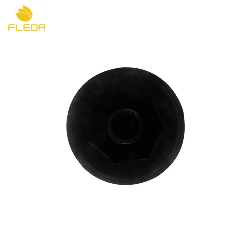 FLEOR 50pcs Plastic Black Bass Guitar Knobs Amp Control Big Size | Спорт и развлечения