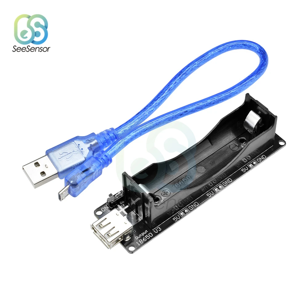 Щит для зарядки аккумулятора 18650 щит V3 с Micro USB портом типа А ESP32 ESP32S Wemos Raspberry Pi