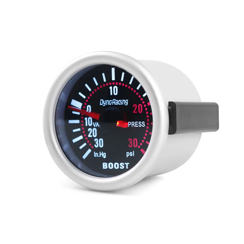 Dynoracing 2 дюймовый 52 мм Универсальный 12 В светодиодный дымовой объектив 0 ~ 30Psi