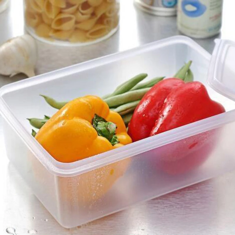 Пластиковый прозрачный многоразовый контейнер для хранения продуктов Ланч бокс