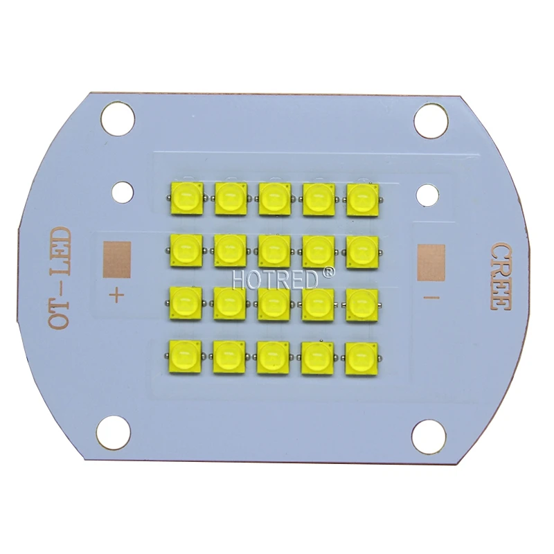 Cree XLamp XTE 50 Вт 100 Вт высокомощный светодиодный светильник Blub Flash светильник COB XT-E чип холодный белый/теплый белый/натуральный белый/Королевский синий цвет