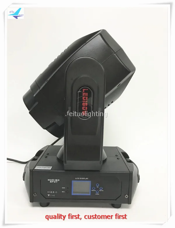 2 шт./лот Китай 180 Вт LED Moving Head Light Pro Disco Blub and White Powercon Spot с подвижной головкой Gobo для DJ