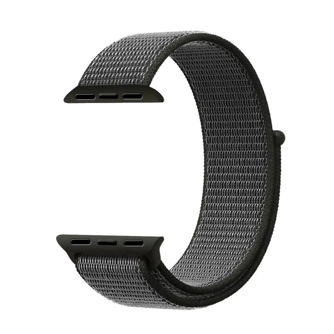 Нейлоновый ремешок для часов Apple watch 42 мм 38 мм iwatch 4 3 2 Ремешки для наручных часов адаптер 44 мм 40 мм Плетеный спортивный ремешок