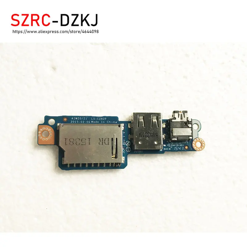 

Original for Lenovo 500-15ACZ V3000 V4000 USB audio board sd card reader board LS-C282P AIWZ0/Z1