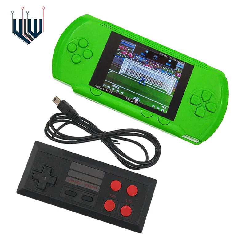 YLW лягушка портативная игровая консоль Встроенная 132 классические игры детская 2