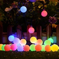 solar charge led string fairy light waterproof outdoor garden lights lawn lamp hoilday party christmas wedding decoration