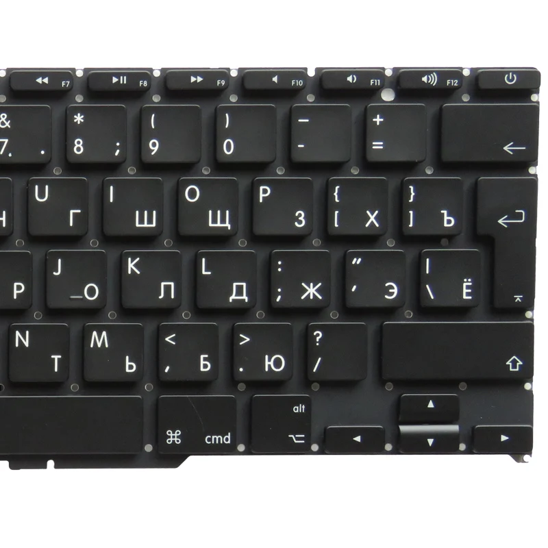 Клавиатура GZEELE для ноутбука Apple Русская клавиатура MacBook Air A1370 A1465 MC505 MC506 MC968 MC969 RU 2011