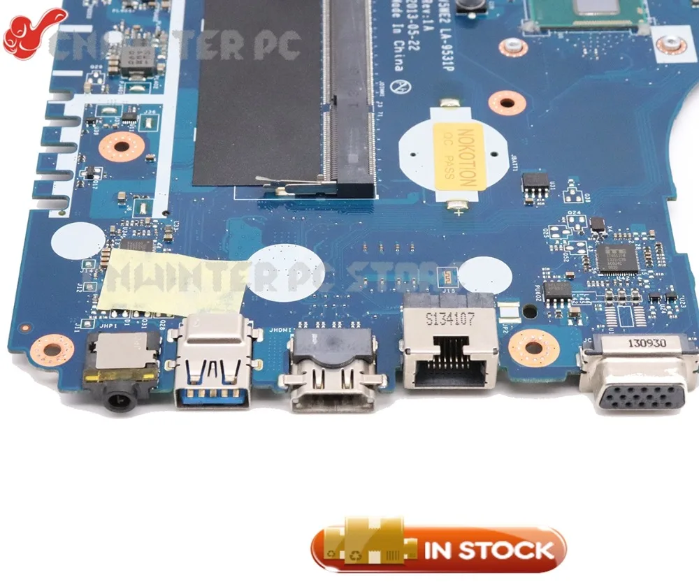 NOKOTION V5WE2 LA-9531P NBMFP11005 для Acer aspire E1-572 материнская плата ноутбука E1-572G CPU DDR3L HD8670M gpu |