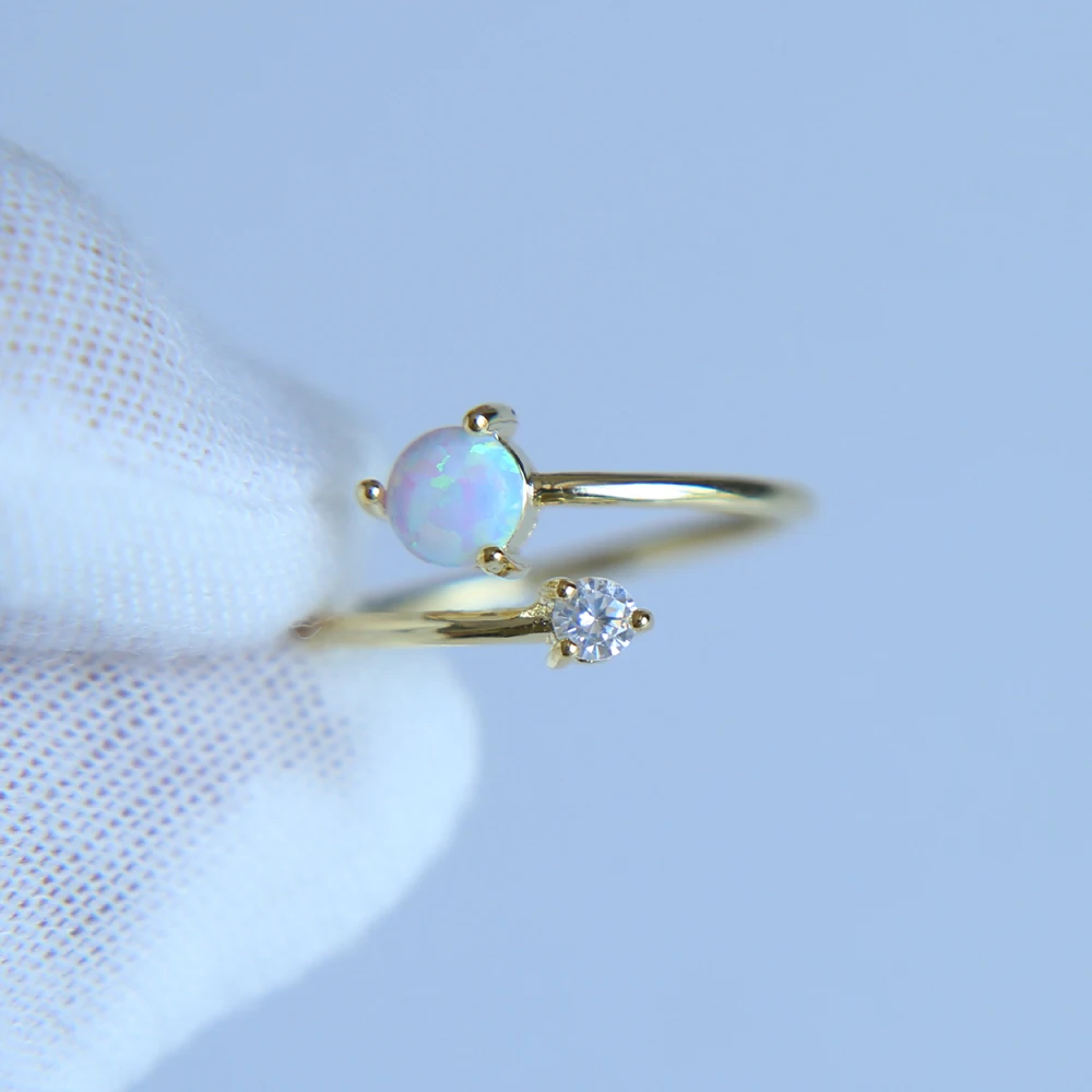 Африканские бусы ювелирное изделие Новое Элегантное кольцо с огненным опалом