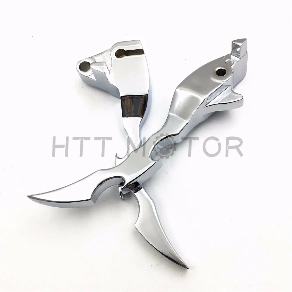 Aftermarket Бесплатная доставка мотоцикл части хром тормозной рычаг сцепления для Suzuki