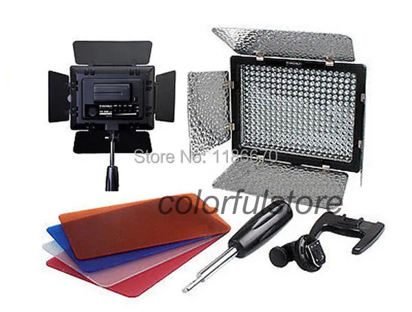 Бесплатная доставка Pro YN 300 YN300 Led видео свет для Canon Rebel T3 XS T5i T4i T3i T2i T1i XSi XTi XT DSLR