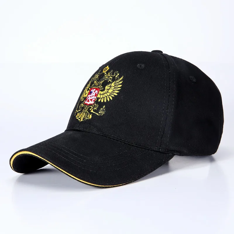 

100% Cotton Outdoor Baseball Cap Russian Emblem Embroidery Snapback Fashion Sports Hats For Men & Women Patriot Cap
