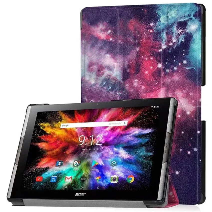 Чехол для 2017 Acer Iconia Tab 10 A3 A50 One A3-A50 1 дюймов Funda Чехлы планшета смарт-чехол ''+