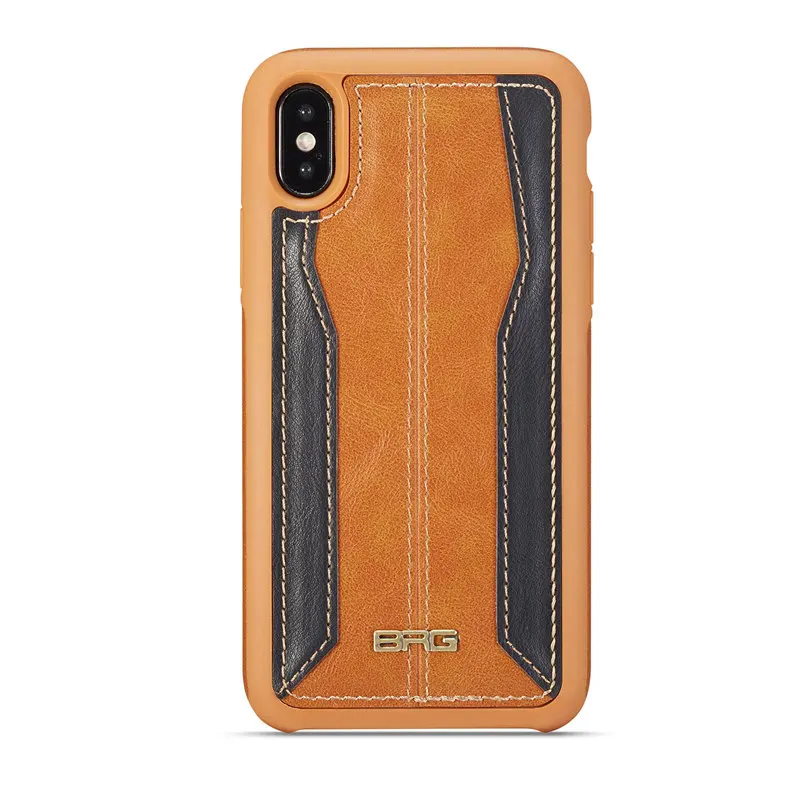 Роскошный чехол из искусственной кожи для iPhone 7 8 Plus тонкий жесткий X 5s SE 6 6s с