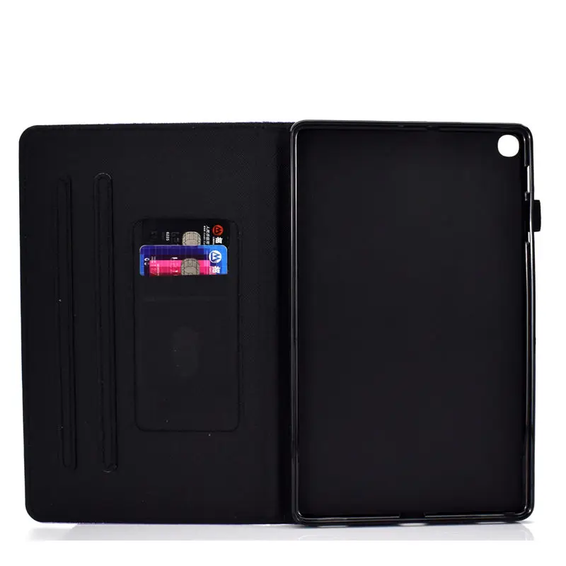 Блестящий чехол для samsung Galaxy Tab A 10,1 T510 T515 SM-T510 SM-T515 чехол Funda для планшета с откидной подставкой Чехол+ пленка+ ручка