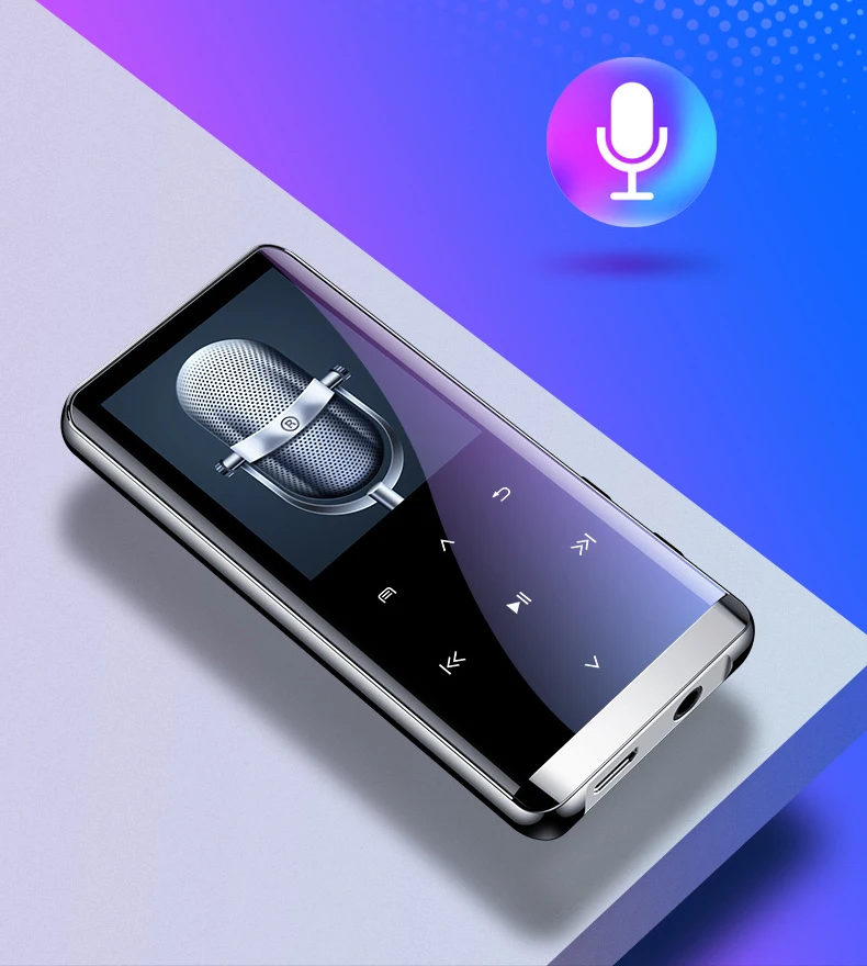 Mp4 плеер bluetooth walkman mp4 видео плеер сенсорный MP3-плеер для форматов без потерь HIFI 5D звук портативный видеоплеер