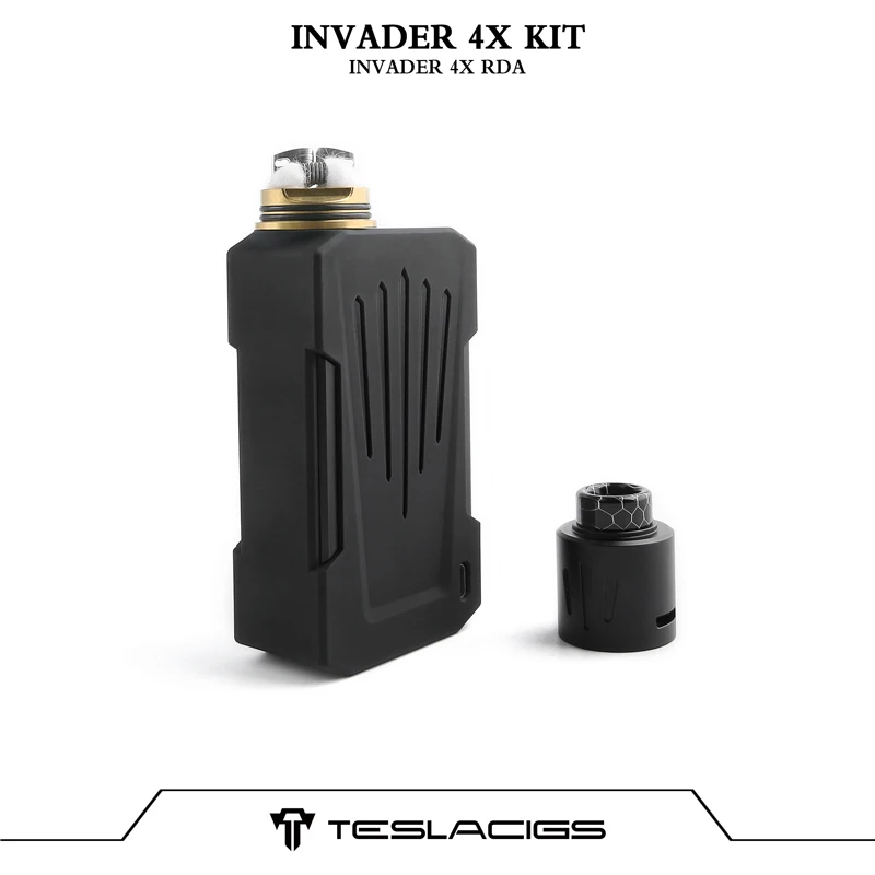 Оригинальный Tesla Invader 4X комплект коробка мод Vape 280 Вт с RDA электронная сигарета