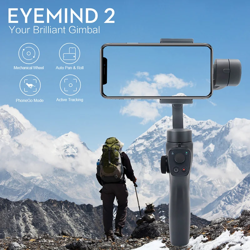 BEYONDSKY EYEMIND 2 ручные стабилизаторы смартфон стабилизатор VS Zhiyun Smooth 4/Q Модель для iPhone X 8Plus 8 7 Android
