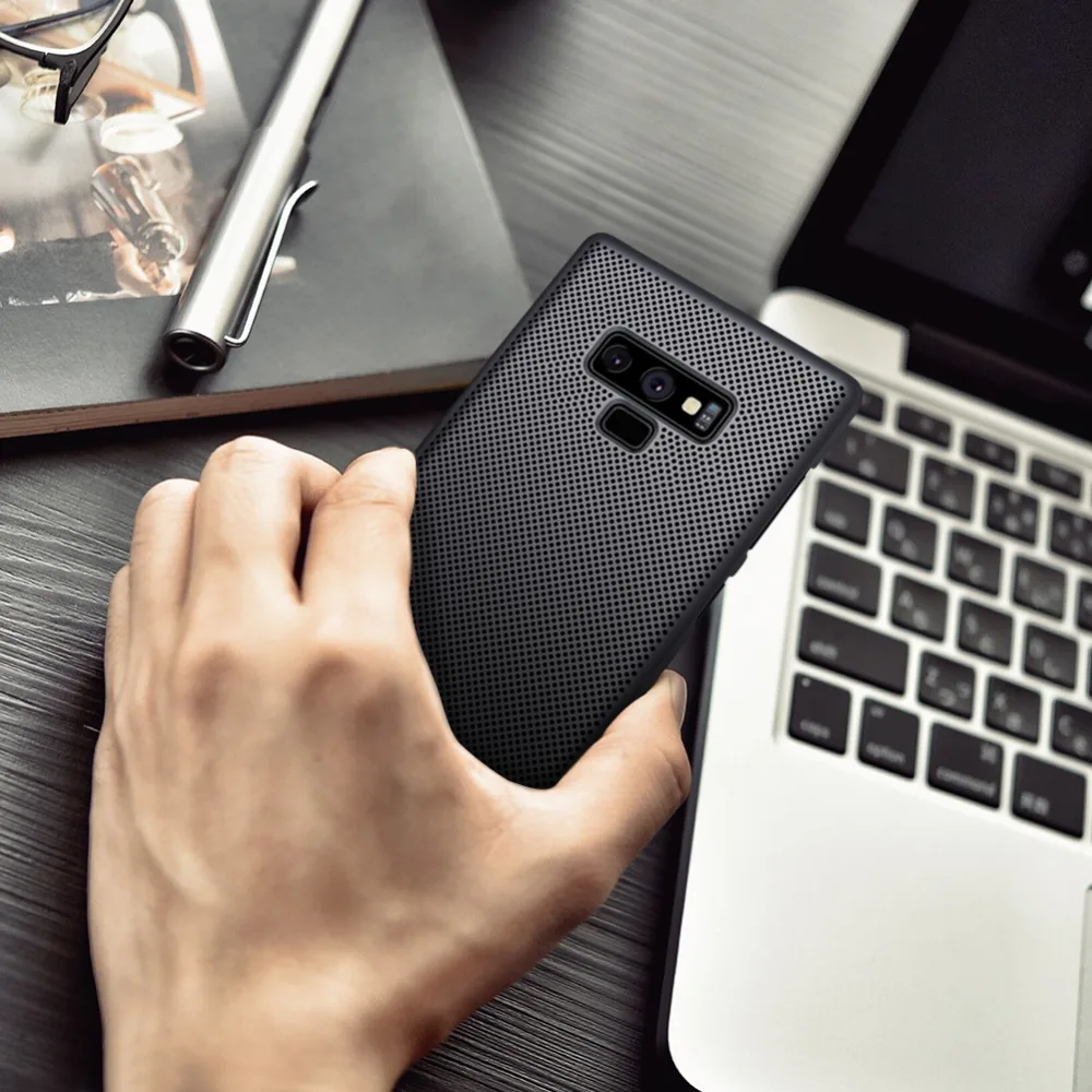 Чехол NILLKIN Air для Samsung Galaxy Note 9 роскошный чехол с теплоотводом полная защита задняя