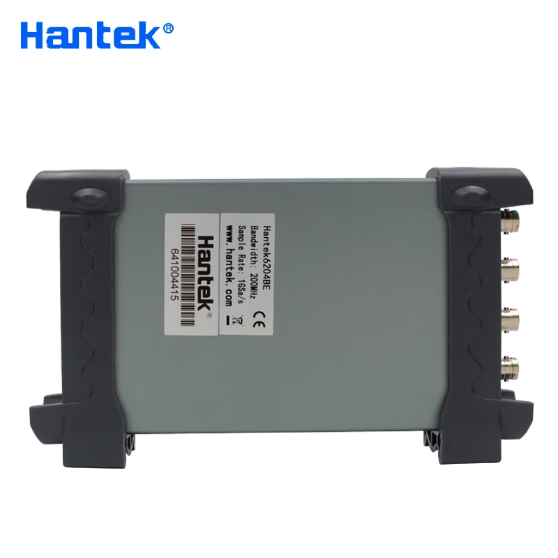 Hantek автомобильный осциллограф 6204BE 4 канала 200 МГц портативный USB ПК Osciloscopio