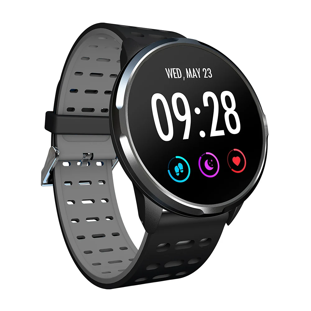 Smart Watch Black COLMI Смарт часы IP68 Водонепроницаемый режим ожидания 30 дней монитор сердечного ритма часы трекер активности для мужчин и женщин умные часы - Цвет: Smart Watch Black
