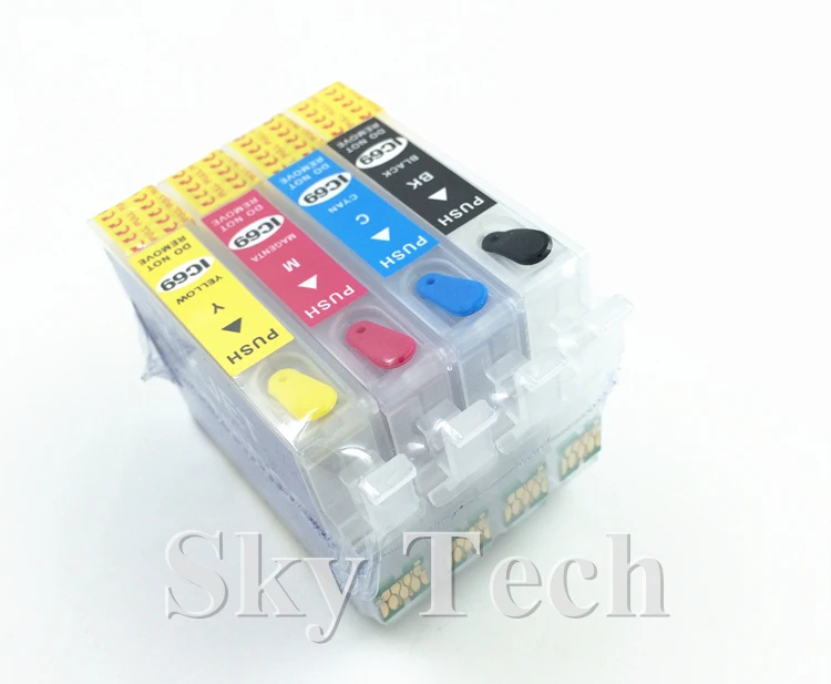 Пустые многоразовые картриджи 69L IC69 для ICBK69 ICY69 подходит PX 405A/045A/046A/435A/436A/505F/535F/105 с