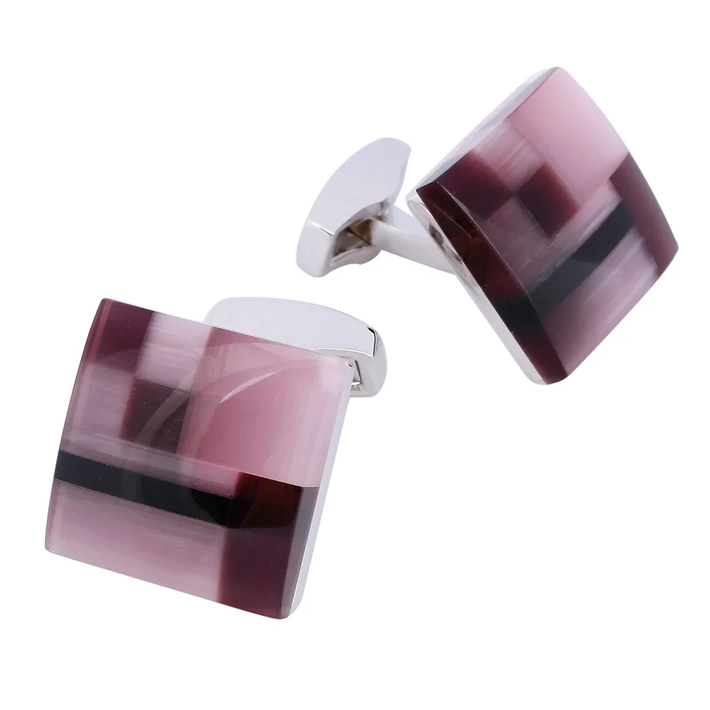 Мужские запонки кошачий глаз HAWSON модные квадратные французские для рубашек