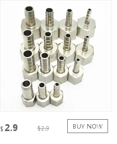 304 нержавеющая сталь макияж адаптер фитинги трубы 1/4 ''1/2'' DN8 DN10 DN15 DN20