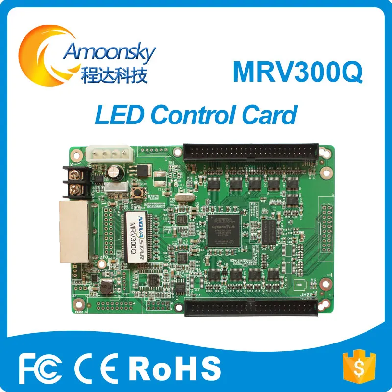 

Novastar mrv300q led receiving card nova mrv300 for advertising led display club bar entertainment display best price
