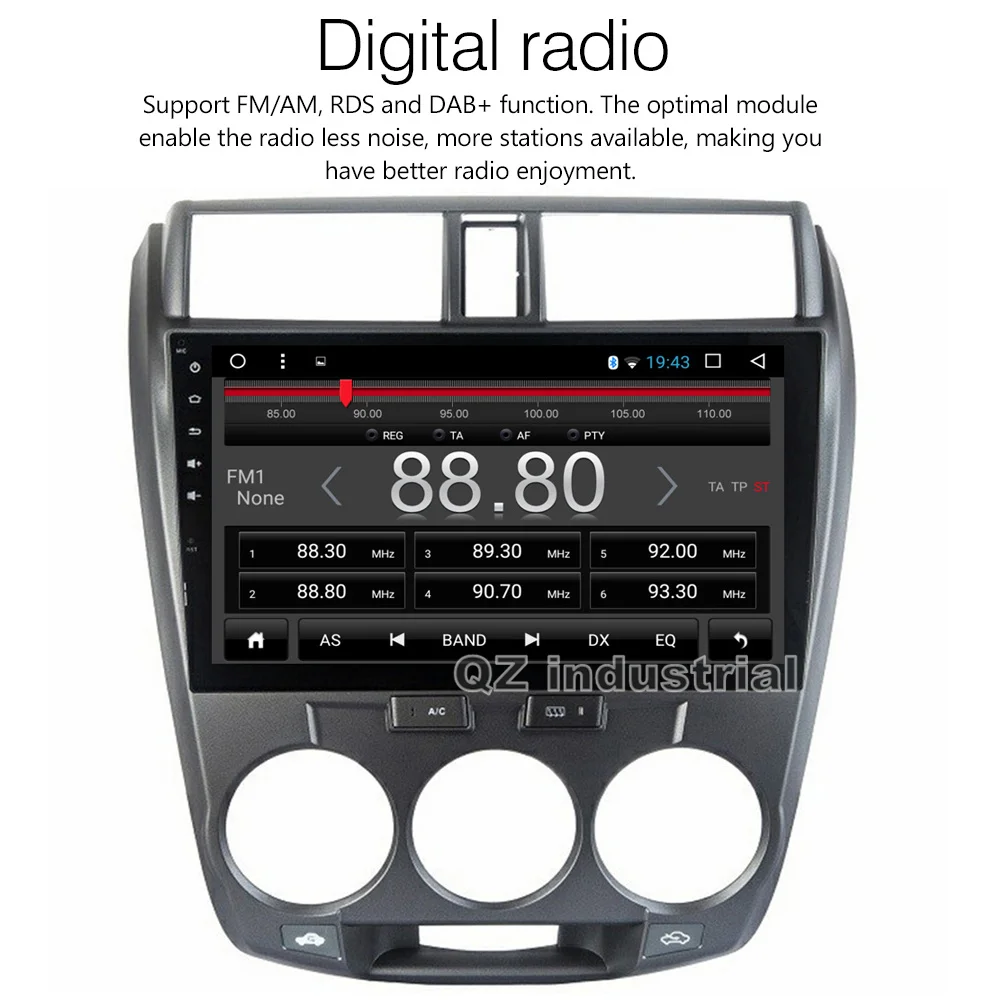 DVD плеер QZ 10 2 дюйма Android 8 1 T8 3G 4G GPS BT Wi Fi|Автомагнитолы| |