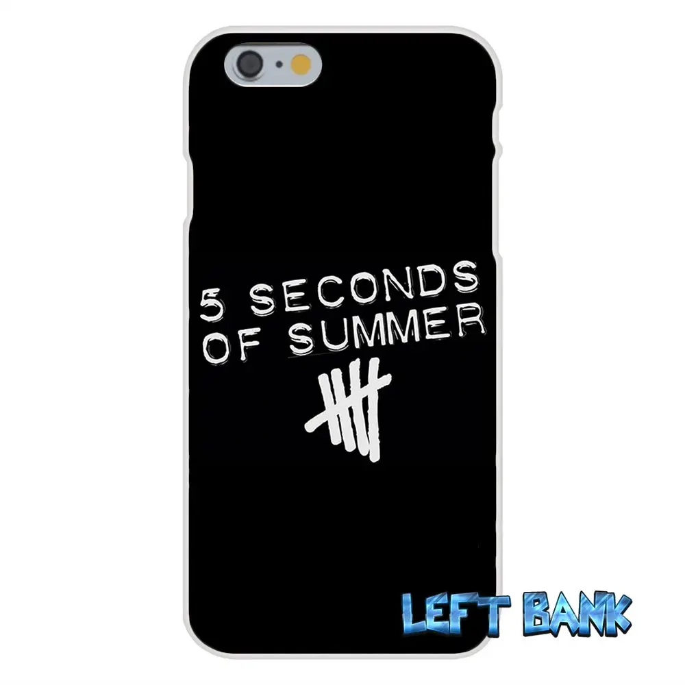 5SOS 5 секунд лета логотип мягкий Силиконовый ТПУ Прозрачный чехол для Samsung Galaxy Note 3 4