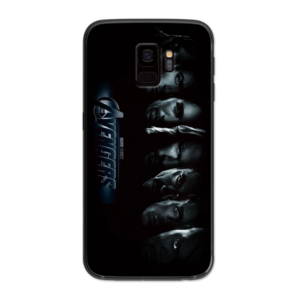 Мстители Капитан Марвел мягкий чехол для телефона Samsung Galaxy S6 S7 S8 S9 S10e Plus Note 8 9 чехлы