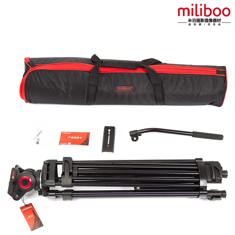 Штатив для видеокамеры MTT601A Miliboo алюминиевый Трипод с шариковой головкой