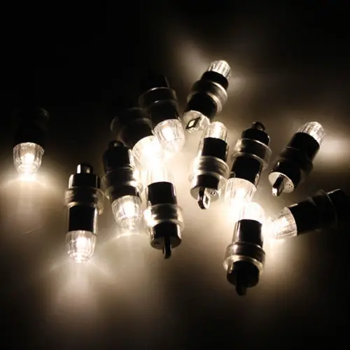 50pcs/lot Submersible waterproof LED Light Paper Lantern Balloon Floral Wedding Party |